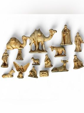 Nativity Set Figurines - Holiday Tabletop Decor